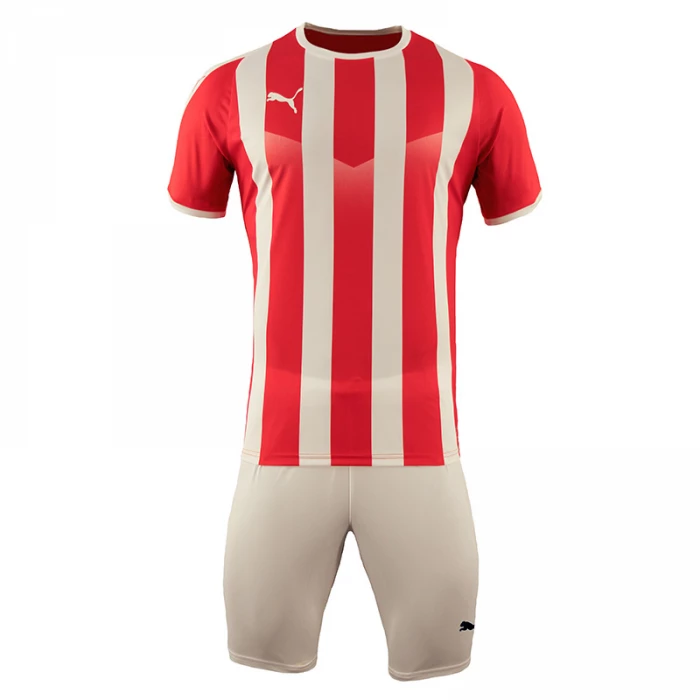 Puma - Liga Striped Bianco / Rosso MC